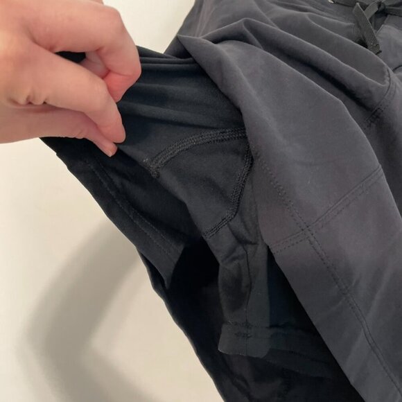 COLUMBIA Sonora Pass Skort Black Zip Fly Drawstring Waist Activewear Athletic 2 - Picture 8 of 12